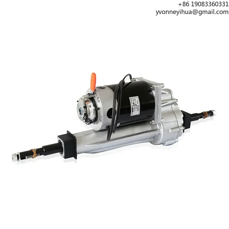 

800W Electric Motor Tricycles Fitted 24V Drive Engine Power Bridge and Electric Transaxle Electric Mower Rear Axle