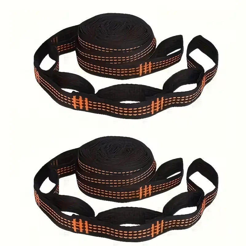 Multi functional heavy-duty hammock belt, high-strength tree hanging rope, suitable for camping and hiking