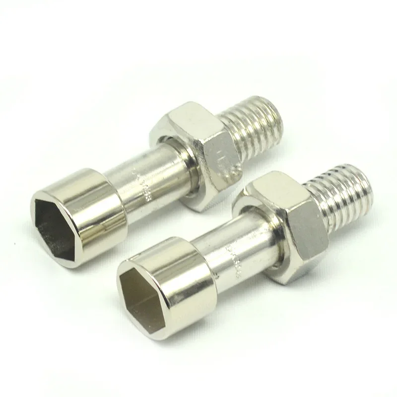 1pc Private Money Box Mini Diversion Safe Creative Metal Screw Shape Medicine Storage Screw Shape Pill Box