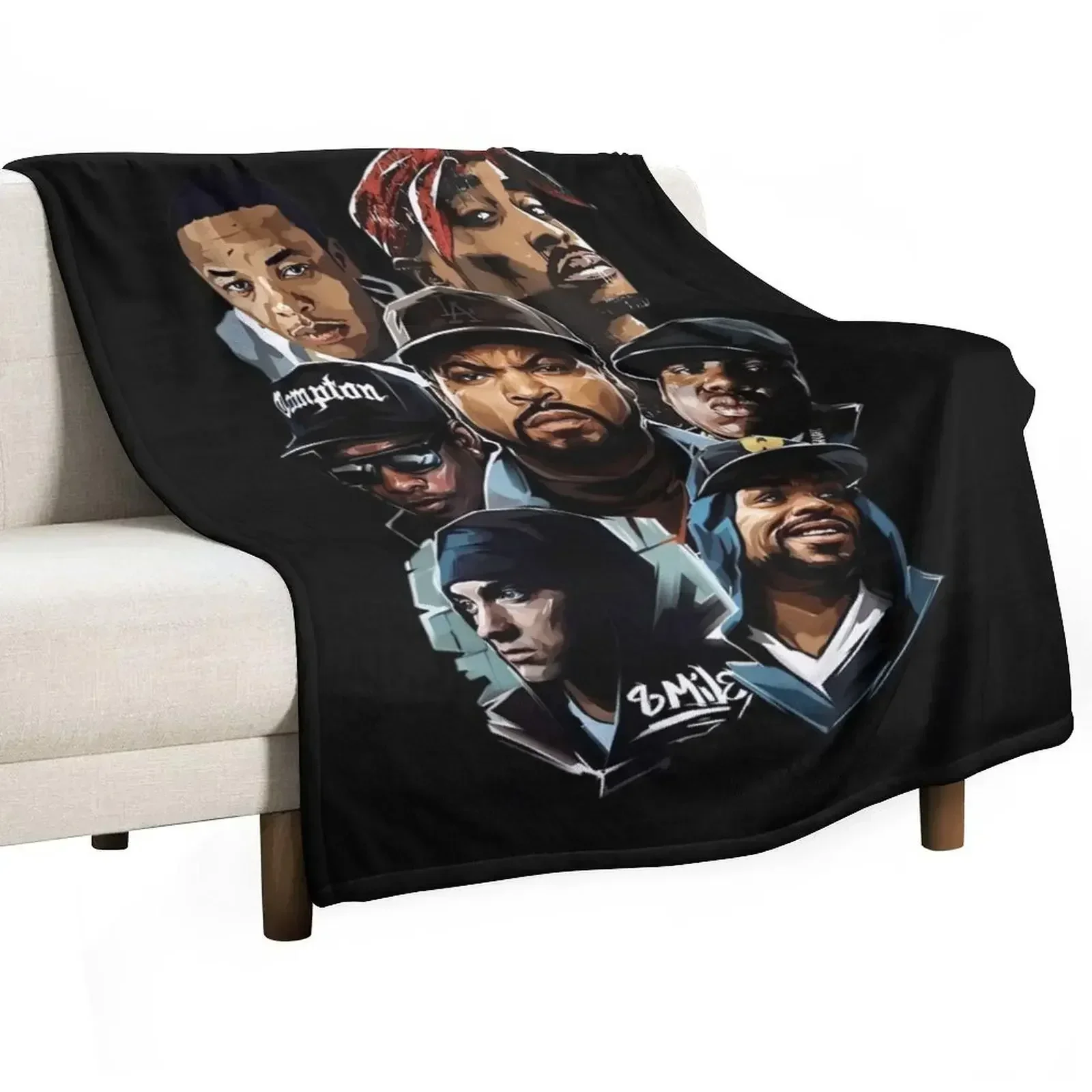 Official Tupac Love Vintage California Throw Blanket blankets and throws Luxury St Bed Thermal Blankets