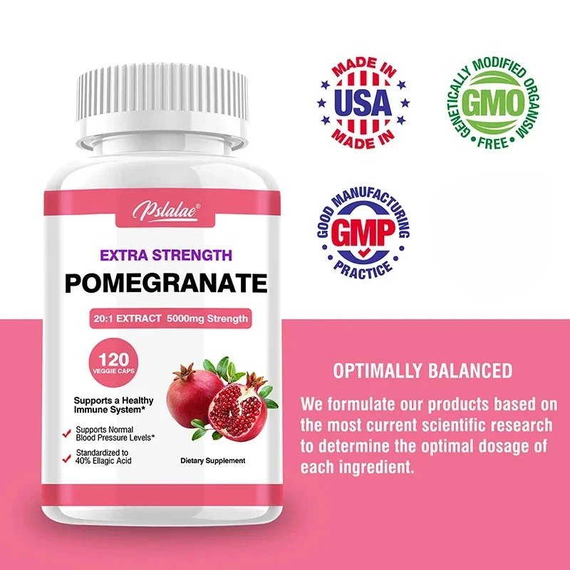 Pomegranate - Antioxidant, Supports Joint and Heart Health, Improves Immunity