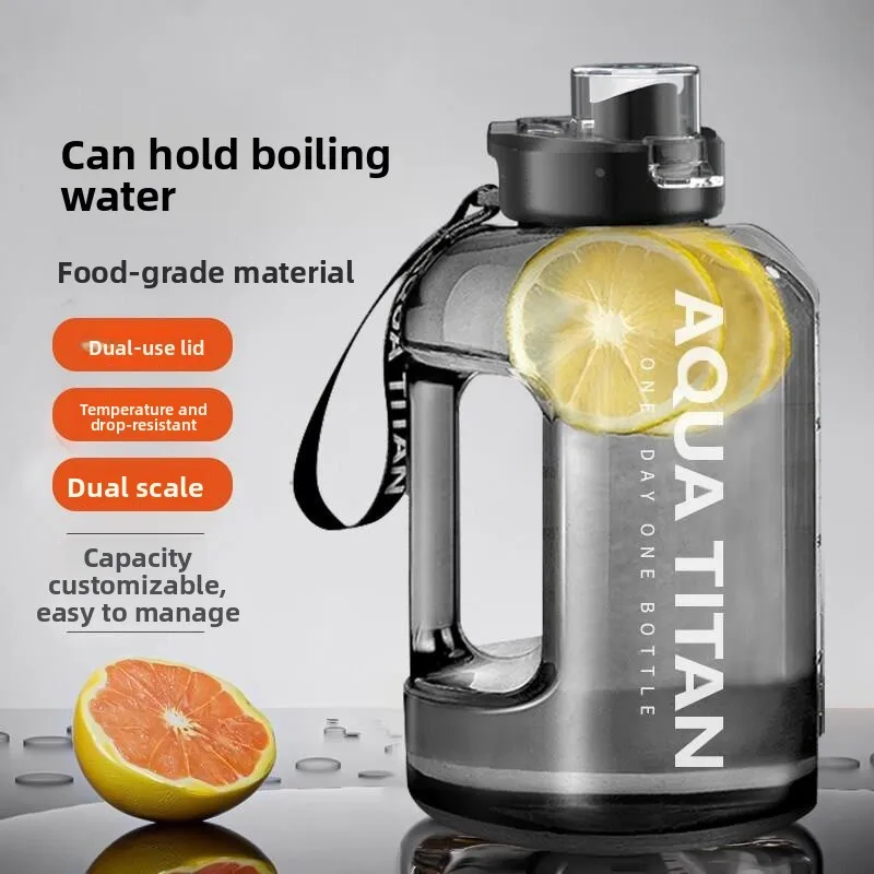 

Large Capacity Sport Fitness Water Cup for Men And Women Portable Outdoor Straw Cup Stainless Steel 304 Material Water Bottle