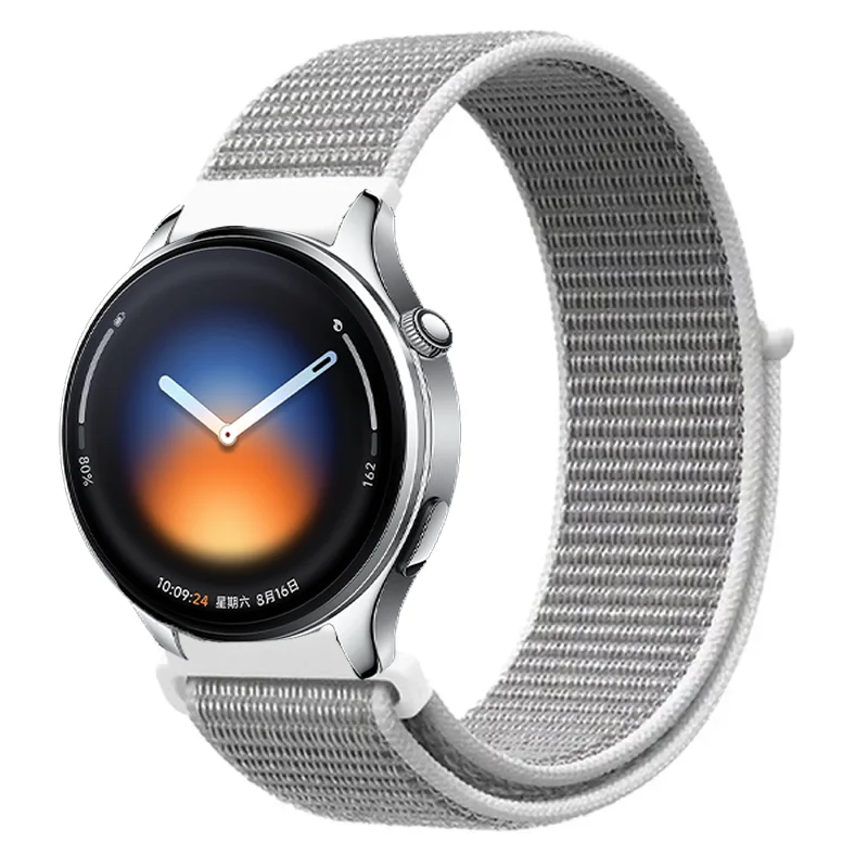 Flag Style Nylon 22mm 20mm Strap for Oneplus Watch 4 3 Lite 2R Xiaomi Watch 5 S5 S4 Bracelet OPPO Watch S X3 X2 Realme 5 Correa