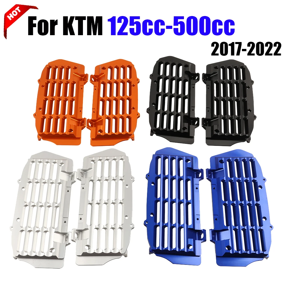 

Motorcycle CNC Radiator Guard Cover Protector For KTM XC XCF XCW XCFW SX SXF EXC EXCF Six Day TPI 125 250 350 450 500 2017- 2022