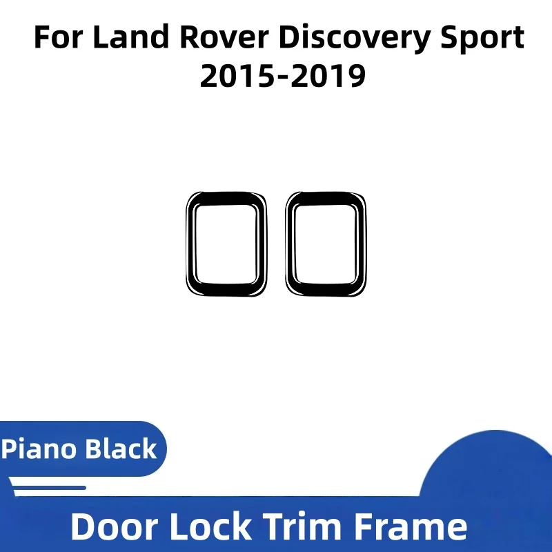 

Для Land Rover Discovery Sport 2015 2016 2017 2018 2019, кнопка замка двери автомобиля, декоративная рамка, крышка, аксессуары для интерьера