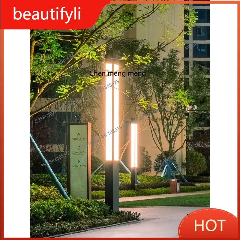 

L6080 Outdoor waterproof Chinese high pole street light Outdoor landscape community B & B light Park decorative light
