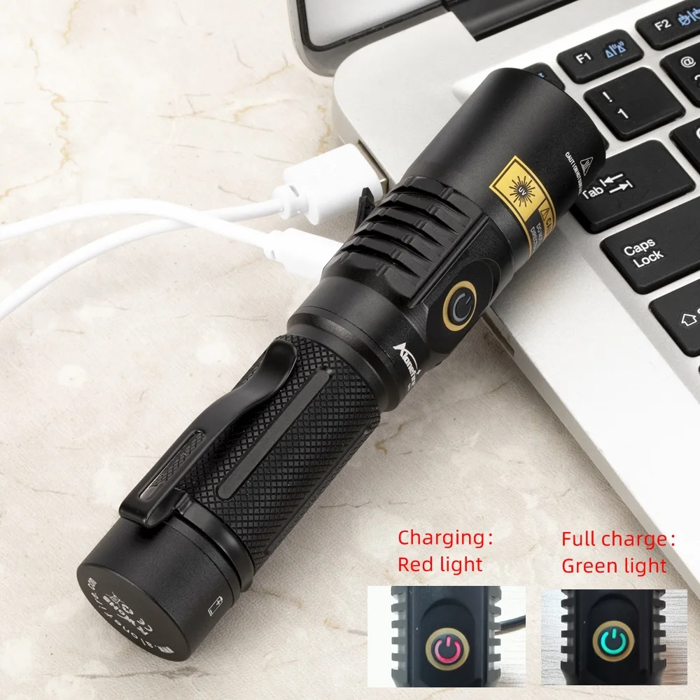 20W 395/365nm UV Flashlight USB Rechargeable Blacklight Curing Cat Tinea Pet Urine Stain Marker Leakage Ore Money Scorpion Light