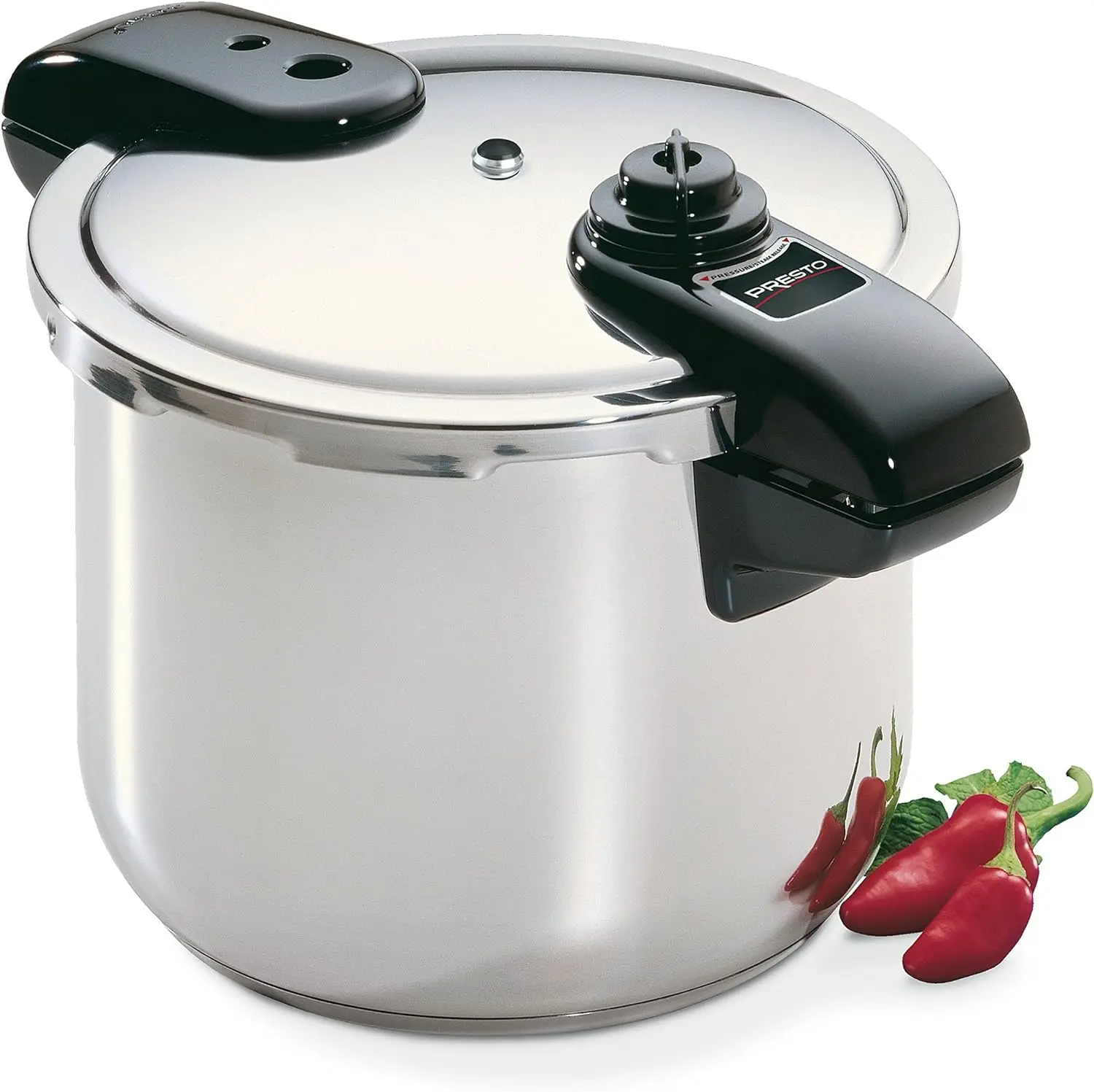 

8-Quart Stainless Steel Pressure Cooker