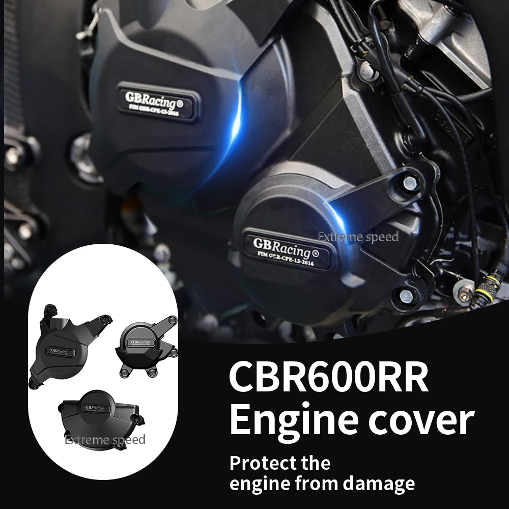 

CBR600RR 2024 Motorcycle Engine Protection Cover For HONDA CBR600RR 2007 - 2024 Moto Engines Protections Covers Set