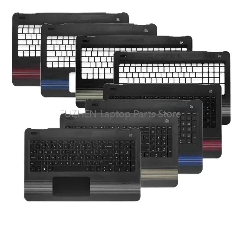 

For Pavilion 15-AW 15-AU 15-AL TPN-Q175 Q172 Laptop Palmrest Upper Top Case/Bottom Base Cover Keyboard No/With Backlight