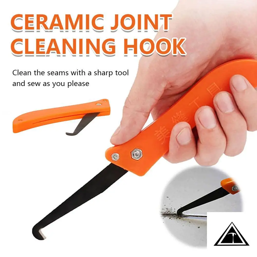 5/1 PCS Professional Ceramic Tile Gap Knife Floor Grout Hook For Seam Cleaning, Slotting  Grouting Hook Knife Hand Repair Tools