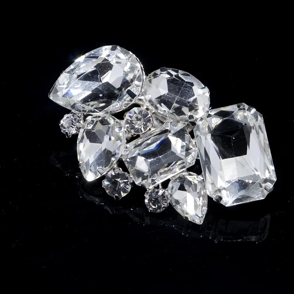 

Модные хрустальные пряжки для обуви, стразовые клипсы, блестящие аксессуары для декора обуви своими руками для свадебных туфель невесты, женских туфель на плоской подошве и ботинок