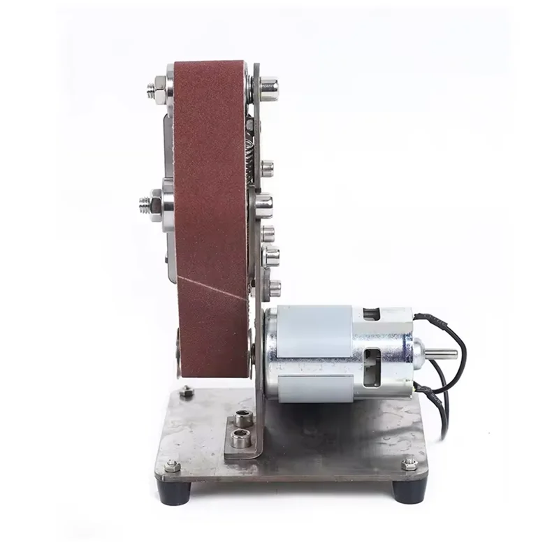

B17B Compact And Portable 200W Belt Sander With 0.98X12.99In Belt Size, Safety Guard, High Efficiency, And Design US Plug