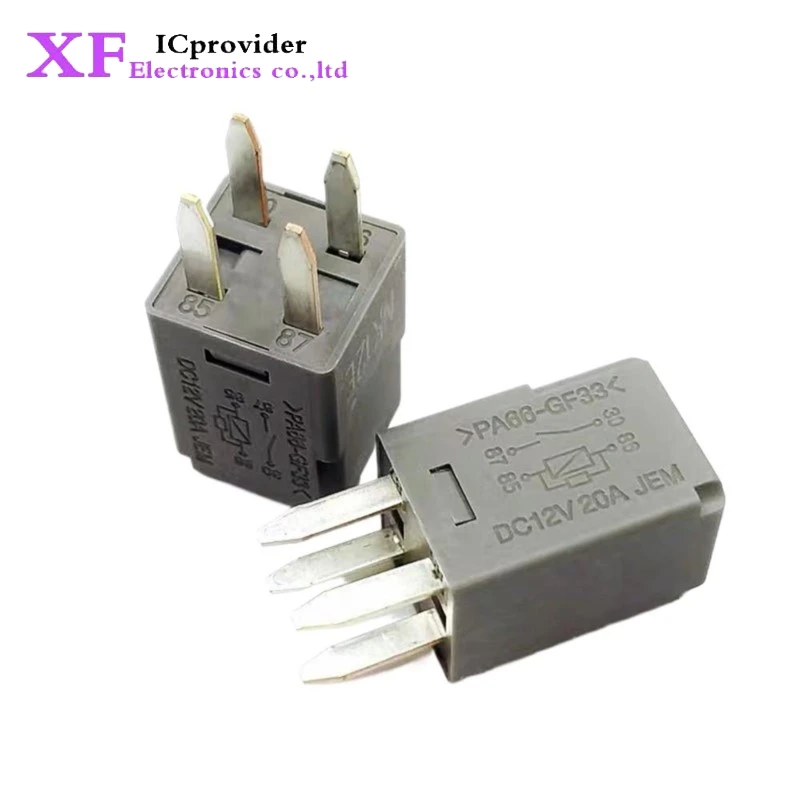 New  PA66-GF33 13848981 DC12V 20A 4-pin automotive relay