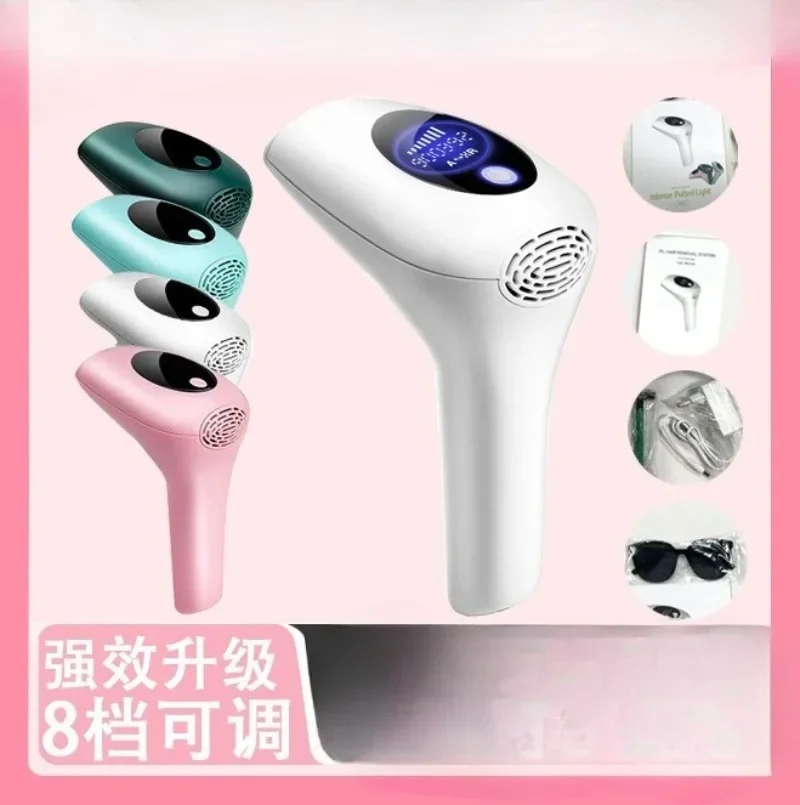 Professional Women Laser Hair Removal IPL Epilator Female Pulsed Light Electric Depilatory Device For Facial Body Bikini