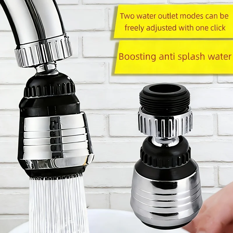 A faucet bubbler water saver, faucet water outlet, kitchen splash-proof water device, swivel spray head