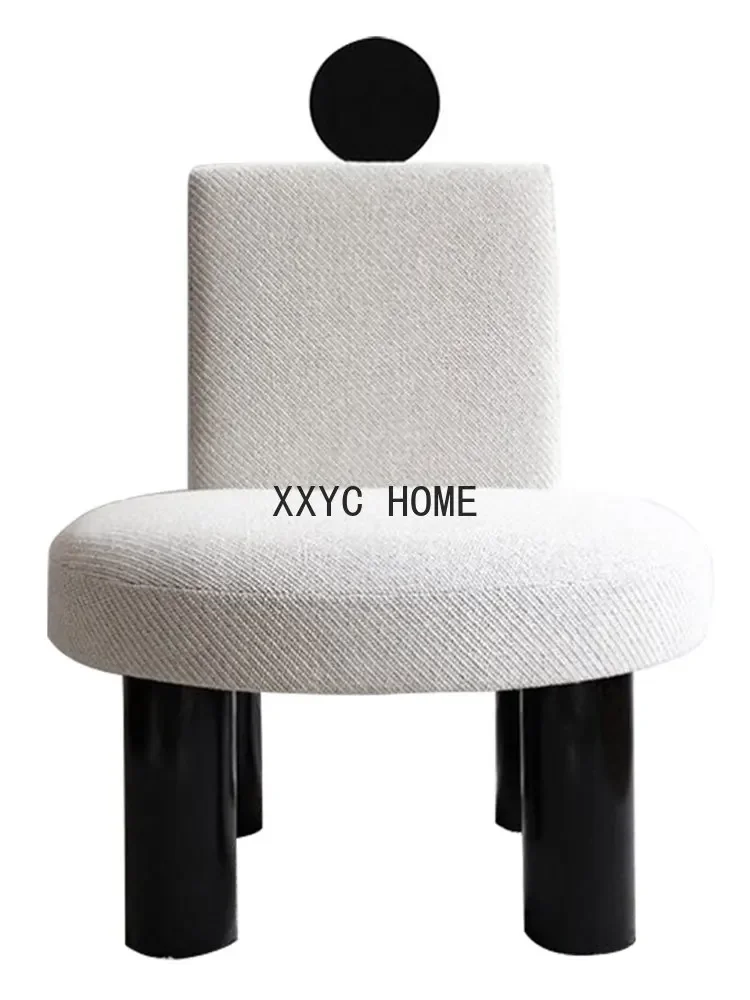 

Single Sofa Modern Simple Personality Creative Living Room Fabric Craft Minimalist Designer Bedroom Leisure Chair