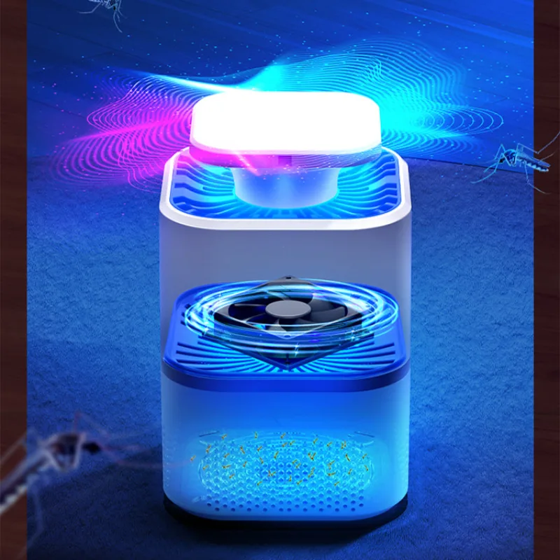 In Stock Electric Shock Mosquito Killer Lamp USB Fly Trap Zapper Insect Killer Repellent Anti Mosquito Trap For Bedroom 모기 퇴치 램프