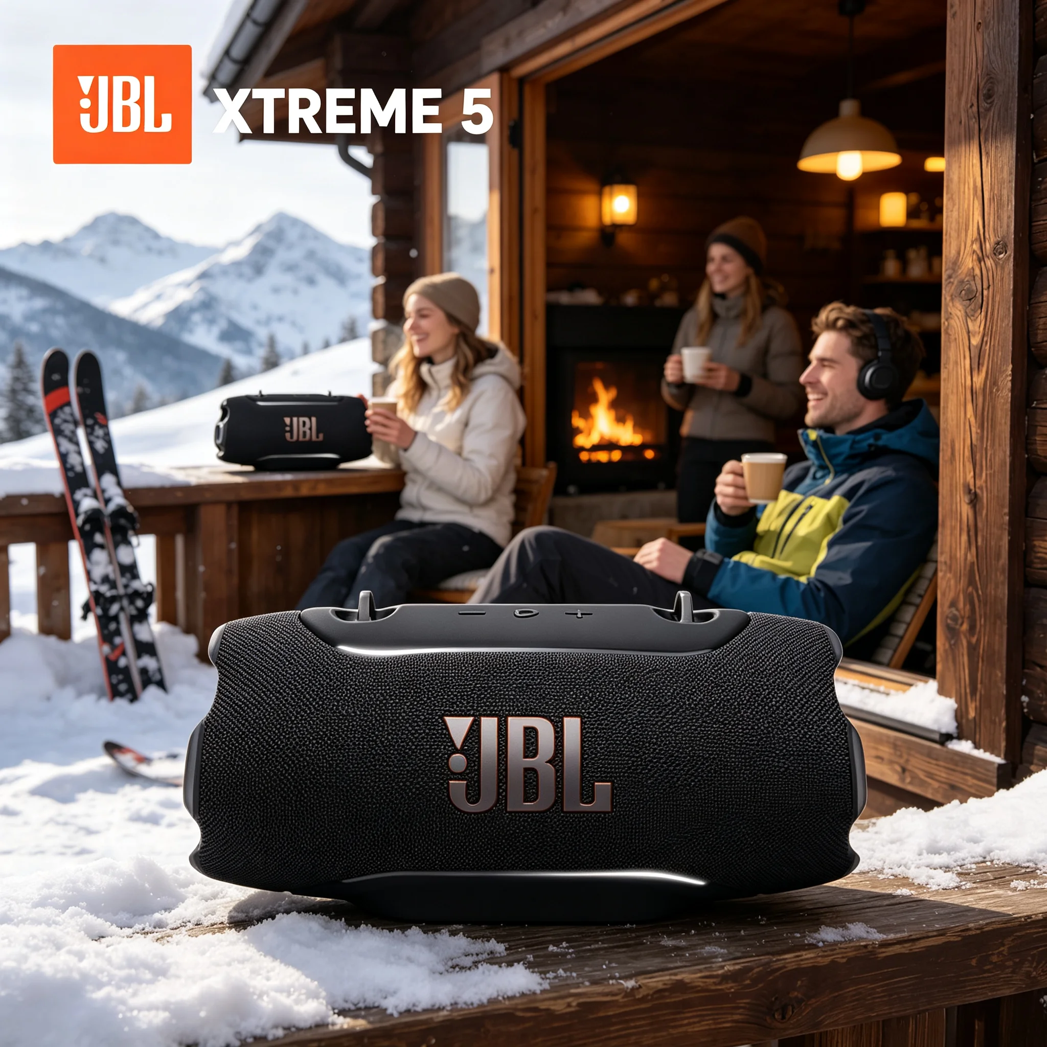 JBL Xtreme 5 Wireless Boombox IP68 Dustproof Drop-proof Auracast Multi-speaker Link, Built-in Powerbank for Outdoor