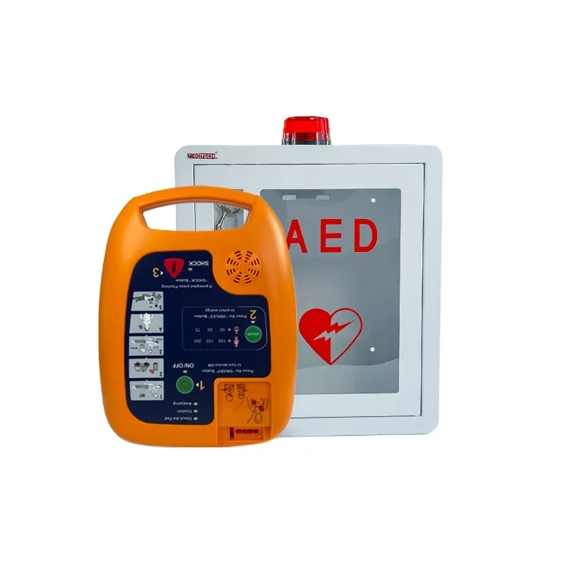 Economic Design AED Cabinet for All Brands with Intelligent Alarming System for High Protection