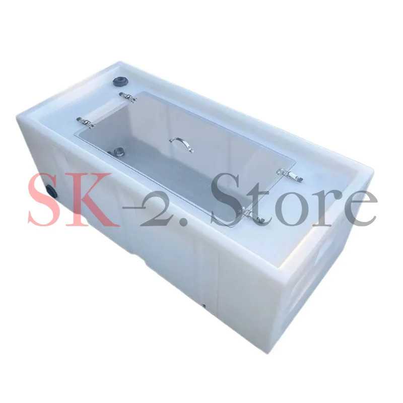 Car Live Fish Box Food Grade Horizontal Aquaculture Transportation Fishing Fish Thickening Outdoor Hard Shell Fishing Box