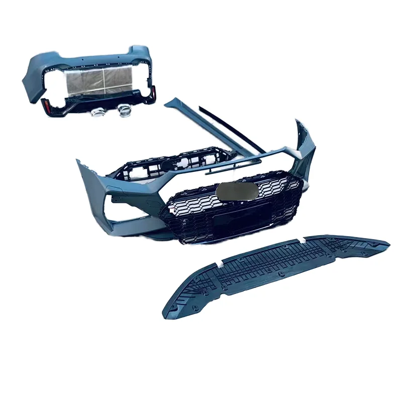 

Car A7 S7 Front Rear Bumper RS7 Style Bumper Full Body Kits with Grille for A7 S7 C8 2019 2020 2021 2022 2023 2024 2025