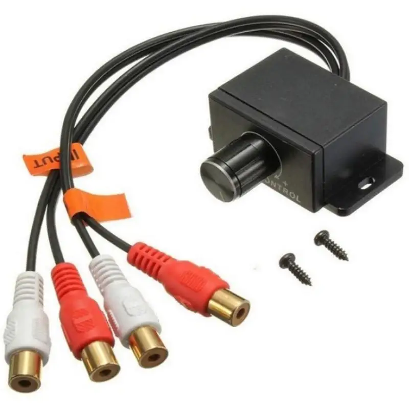 Car Audio Amplifier RCA Remote Volume Control Knob LC-1 Universal Bass Level Regulator