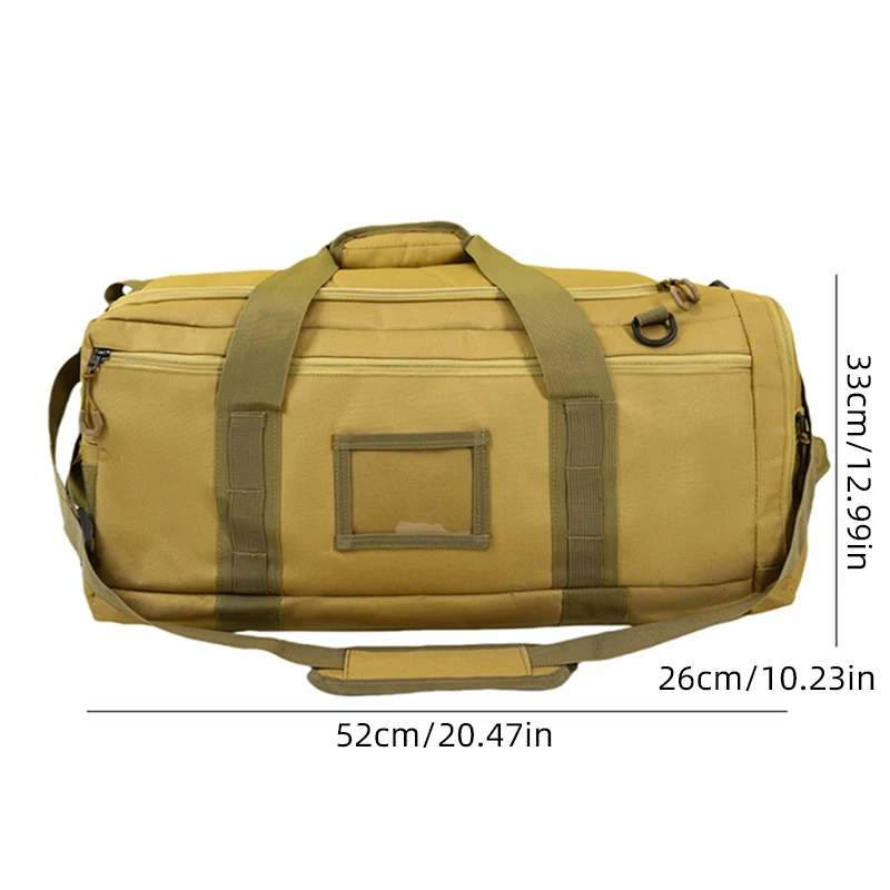 Outdoor Travel Duffel Bag Shoes Pocket Gym Fitness Hiking Camping Handbag Dry Wet Separation Luggage Shoulder Crossbody Backpack