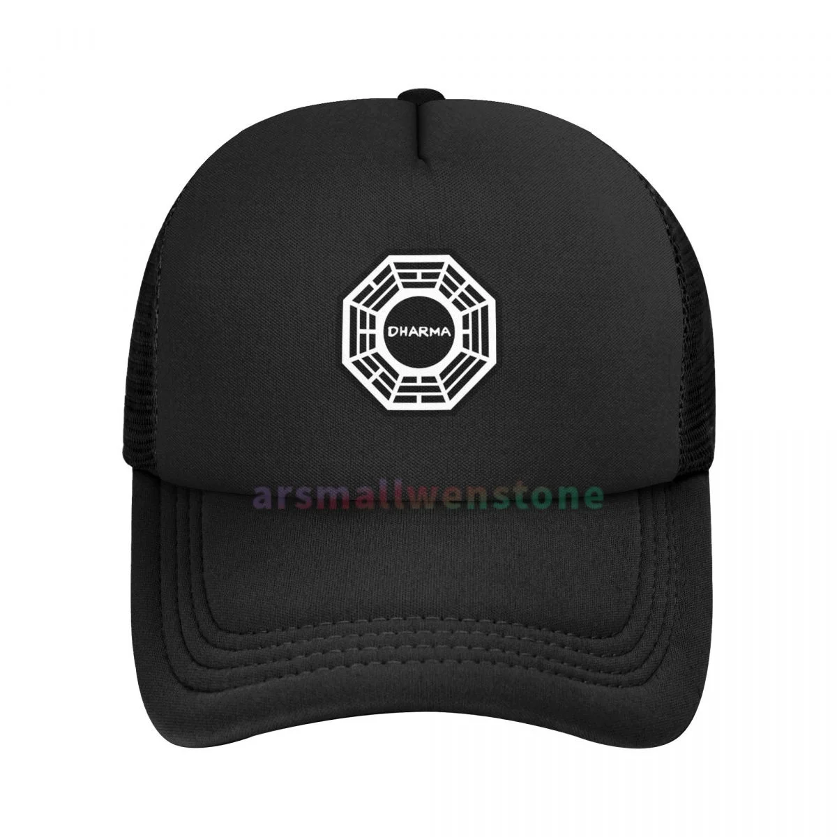 Dharma Initiative Logo (Lost TV Show) Unisex Adult Mesh Baseball Cap for Spring and Summer