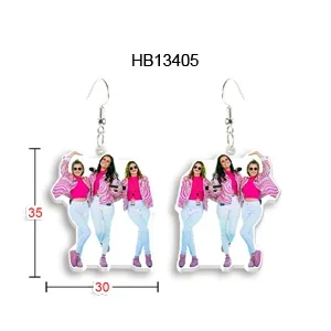 Acrylic Resin Earrings Hot Female Celebrities Long Dangle Drop Unique North America Animal Jewelry For Women Girls Kid Gift