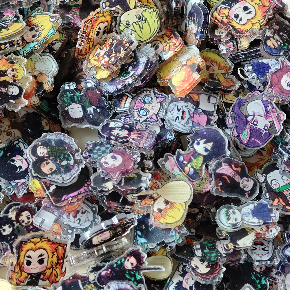 50pcs/set Demon Slayer Anime R - Resin Artist 评论和价格