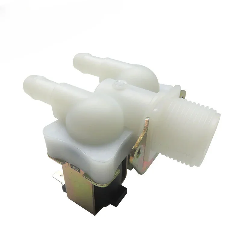 Stable One In And Two Out Double-way Solenoid Valve Washing Machine Solenoid Valve/normally Closed Water Inlet Valve DC12V AC220