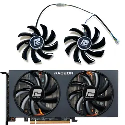 NEW 85MM 4PIN POWERCOLOR RX 5700XT、5600XT、5500XT FAN，For POWERCOLOR RX 6700、6650XT、6600XT、6600、6500XT Video card cooling fan
