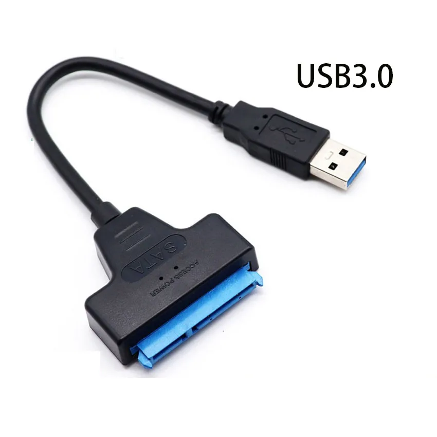 SATA to USB 3.0 Easy Drive Cable, 2.5-Inch Mechanical SSD Hard Drive Universal Adapter Cable, External Reader Conversion