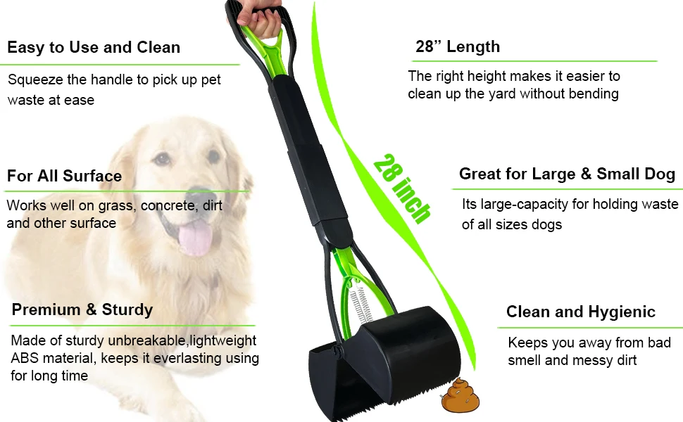 poop scooper for large dog pooper scooper for grass yard dog poop scooper dog poop scooper one piece