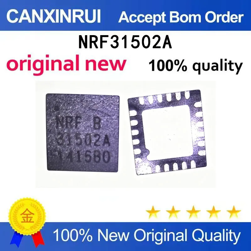 

（5-100 pieces）NRF31502 NRF31502A QFN wireless RF chip IC, brand new in stock integrated circuit