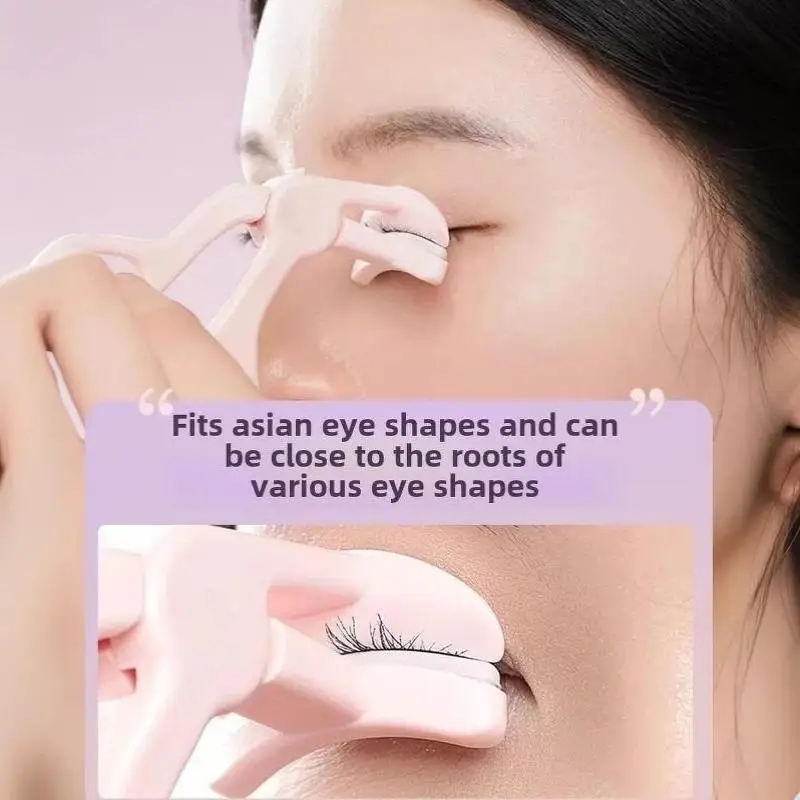 Wide Angle Eyelash Curler Ultra Lightweight Pocket Size 1Pcs Fits All Eye Shapes for Women Travel Outdoor Makeup