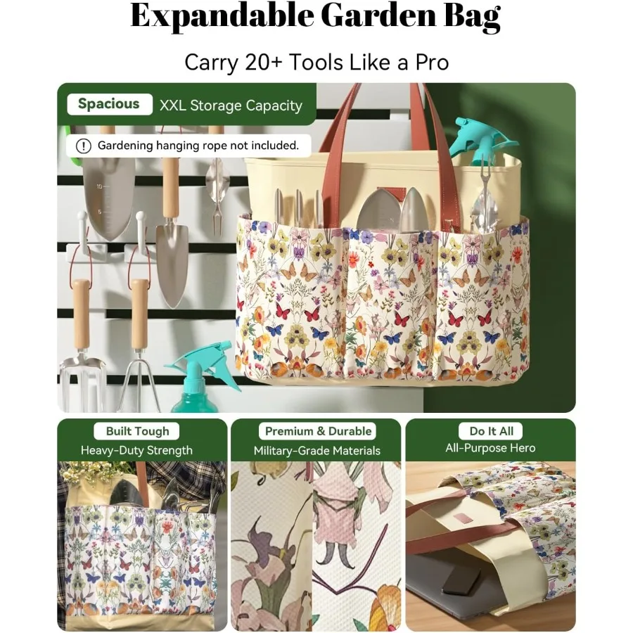 VerdantVibes Set di attrezzi da giardino da 9 pezzi Utensili manuali da giardinaggio resistenti con impugnature ergonomiche antiscivolo Spatola resistente alla ruggine Ra