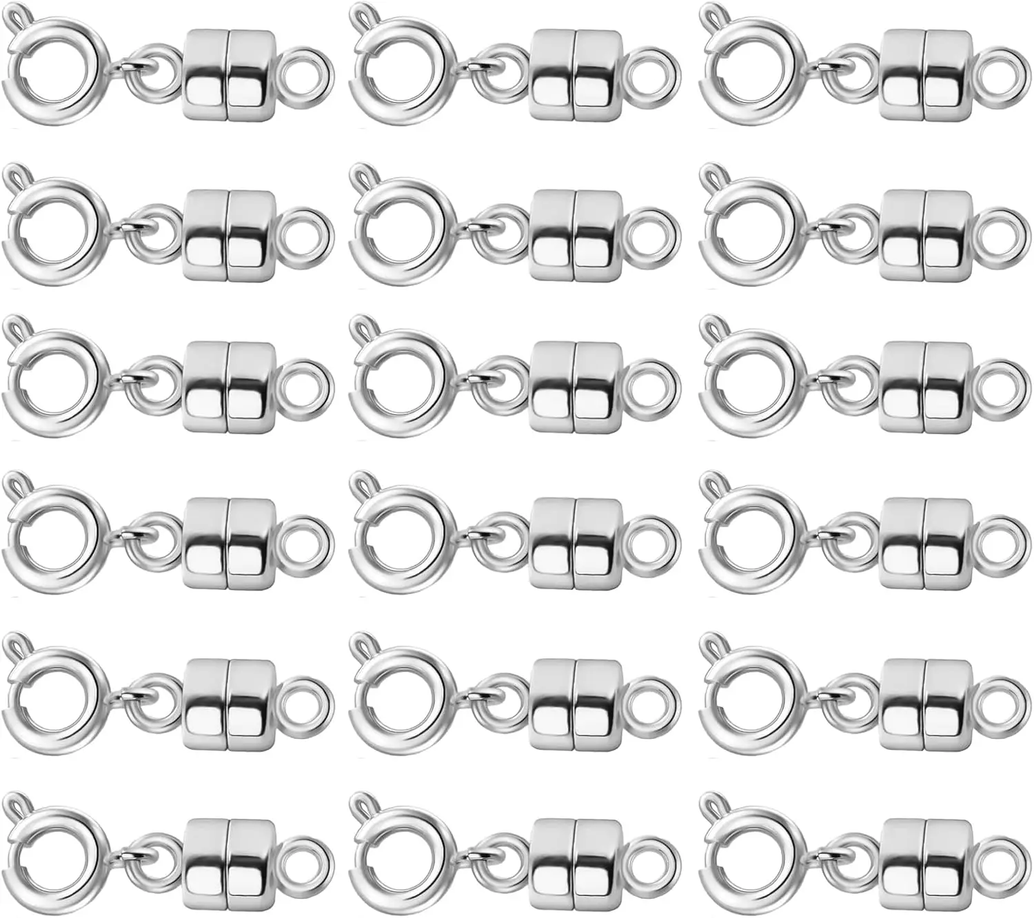 

Магнитные застежки для ожерелий, прочные магнитные застежки и коннекторы для ожерелий, конвертеры для браслетов из 14-каратного золота и серебра для женщин