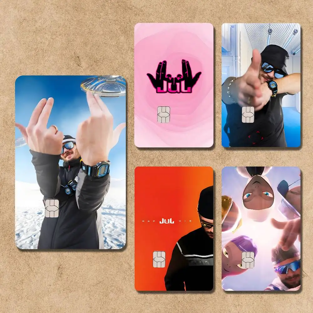 

Rapper J-JUL Credit Debit Bus campus Access Card Cool Decoration Waterproof Scratch Resistant Stickers