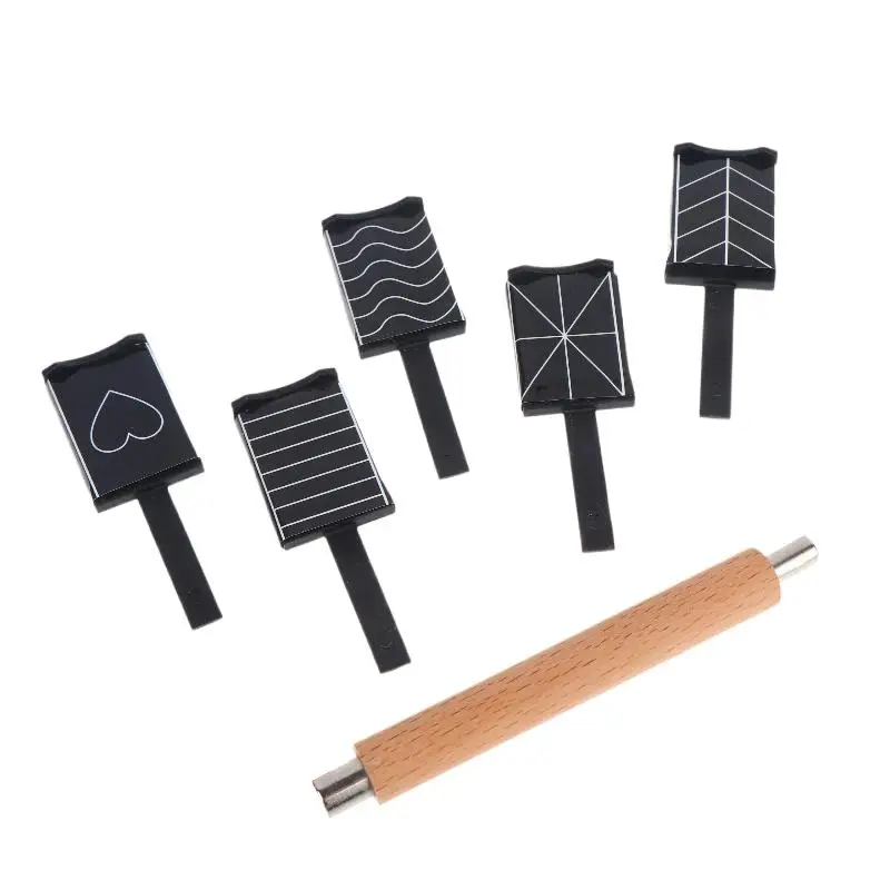 Multifunktionaler Starker Katzenauge-Magnet mit Holzgriff, Zylindrisches UV/LED-Gel Magnetwerkzeug, Doppelkopf-Nagelkunstwerkzeug – Detail 9