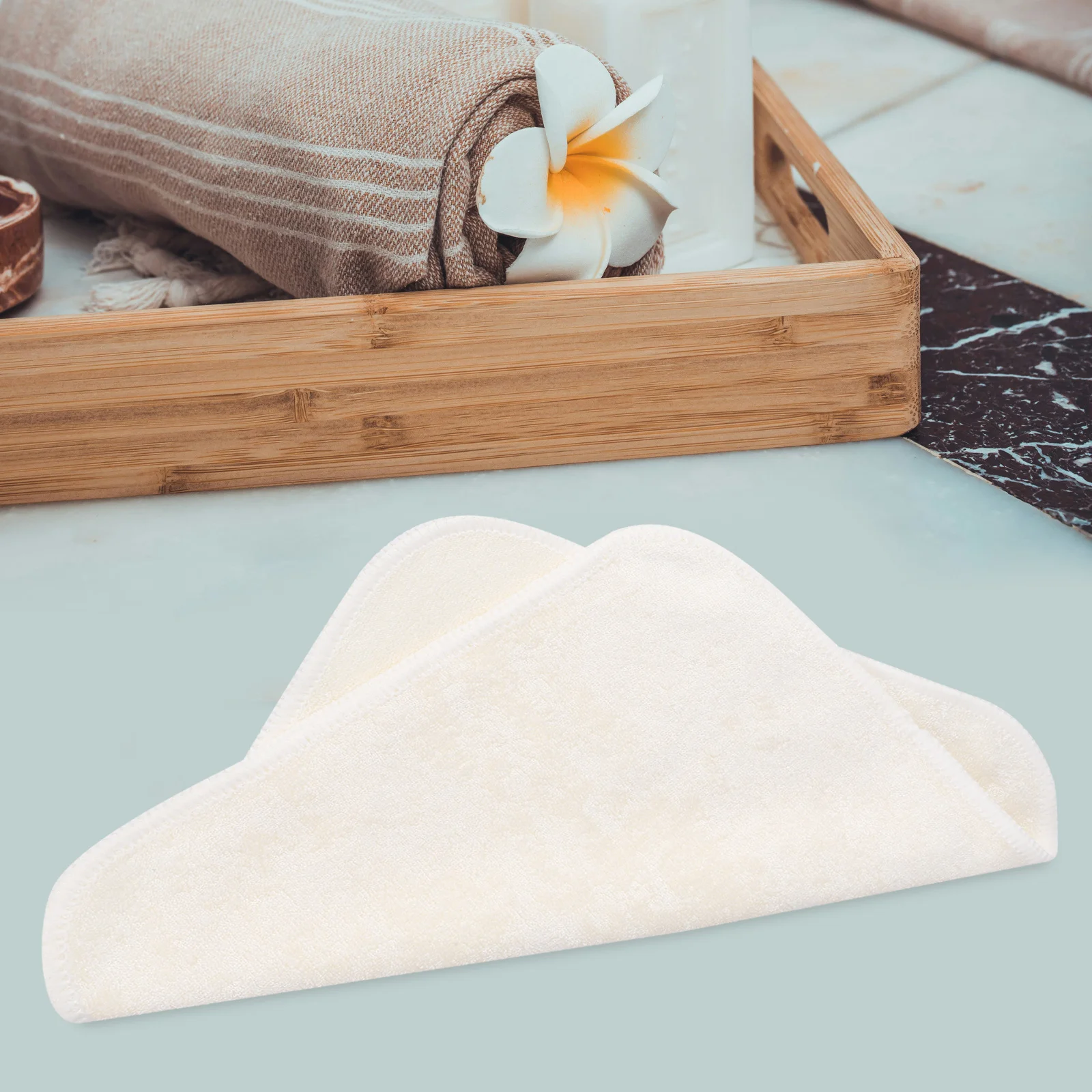 5 stks Bamboevezel Reinigingsdoekjes Herbruikbare Wasbare Zachte Gezichtshanddoeken Reisformaat Gezichtswashandjes Exfoliërende Washandjes
