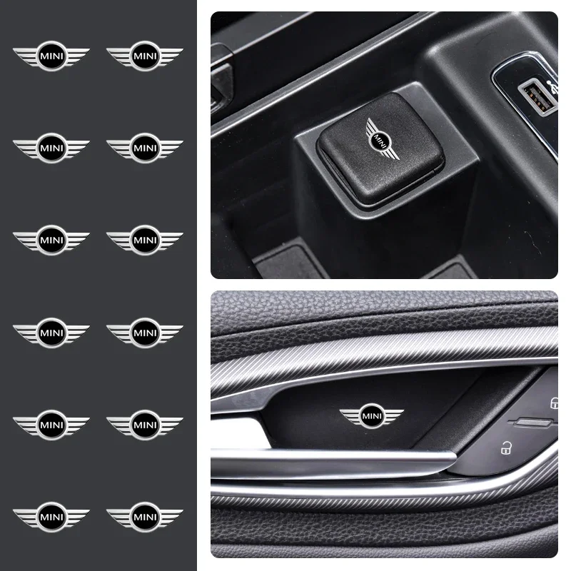 

1/2/5/10pcs Car Sticker Steering Wheel Interior Sticker For Mini Cooper JCW Works F54 F55 F56 F57 F60 R50 R52 R53 R55 R56 R57