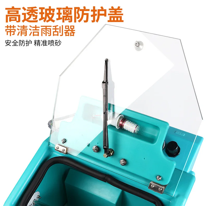 Jewelry sandblasting machine Small manual gold and silver sandblasting High accuracy processing Ancient gold bracelet tool