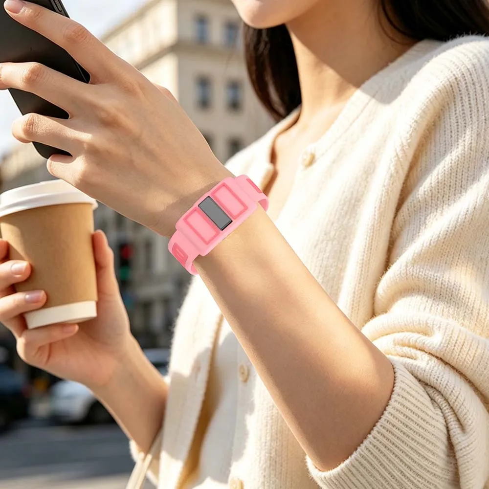 Suitable for Hume Band smart wristband, silicone strap, all inclusive, simple solid color, anti fall and anti scratch