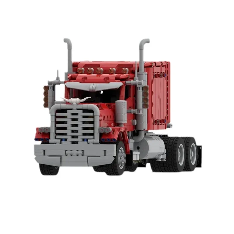 Classic MOC-86136 Building Block Heavy Truck Tractor Assembly and Assembly 1434+PCS Parts Model Adult and Children's Toy Gift