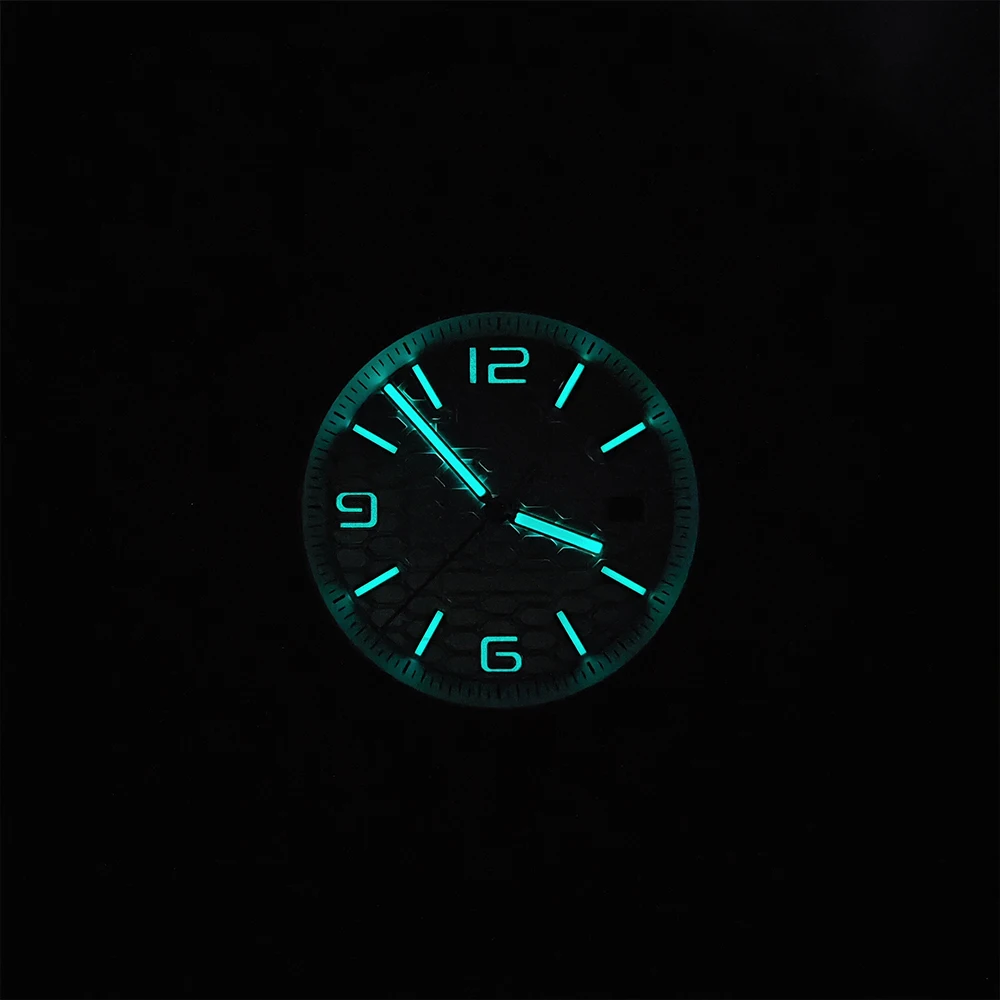 Часы NH35 по индивидуальному заказу, мужские автоматические механические часы, водонепроницаемые, с сапфировым стеклом, ремешок из нержавеющей стали, модные часы 39,5 мм