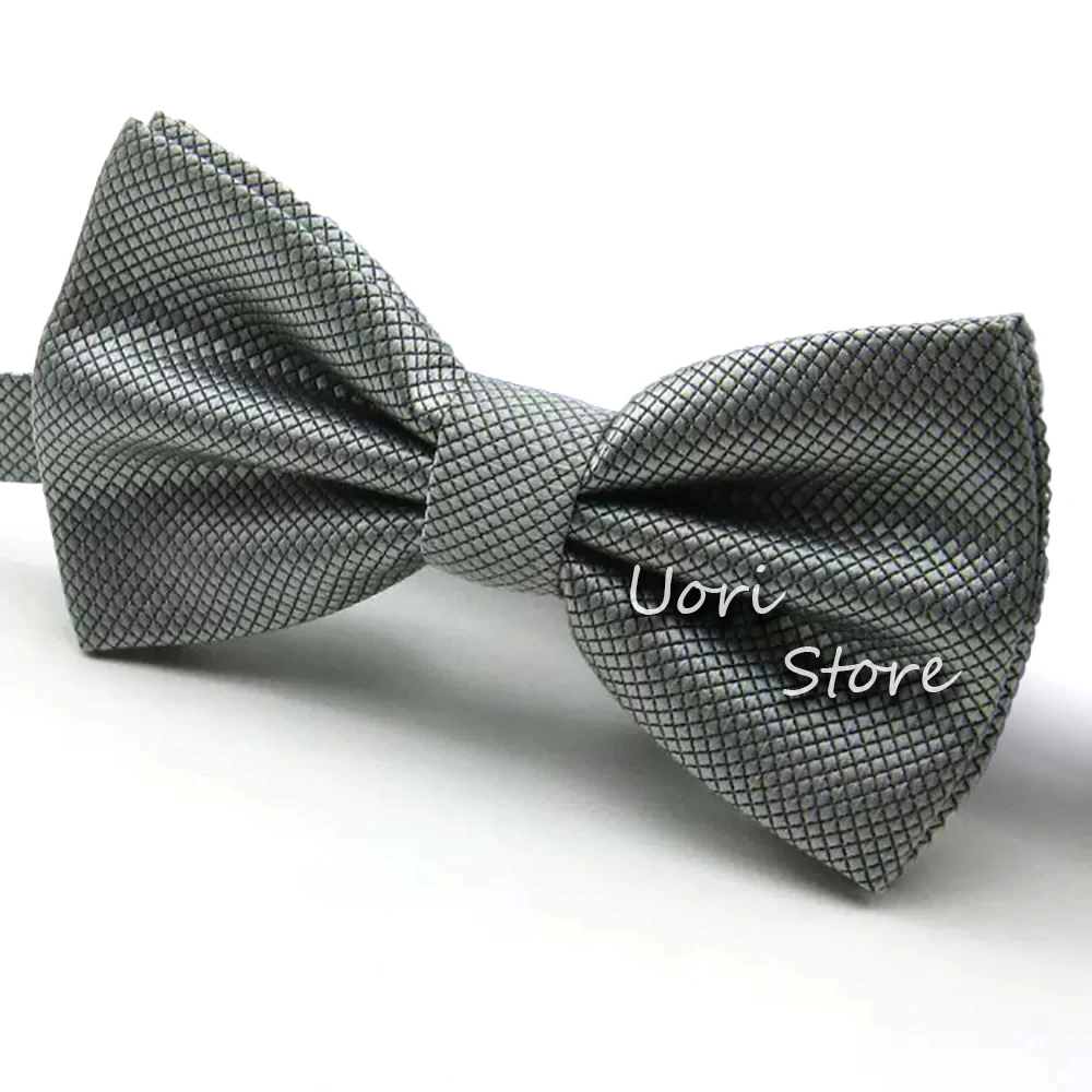 클래식 정장 체크무늬 보타이 남성 비즈니스용 레드 블루 체크무늬 패션 정장 드레스 장식 보타이 셔츠 액세서리 선물