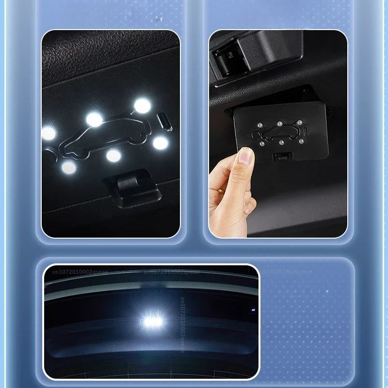 For BYD Seagull / BYD Dolphin Surf EV 2024‑2026 Trunk Light Assembly High Brightness Dustproof Direct Replacement Accessories