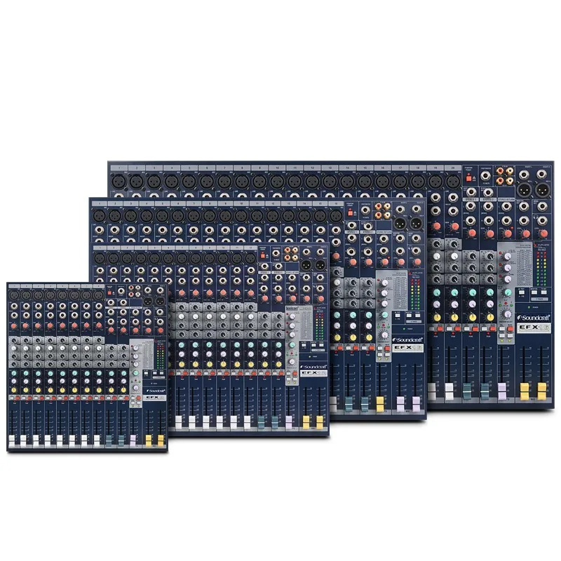 

8-Channel 12-way mixer, high-quality style mixer for club live performances